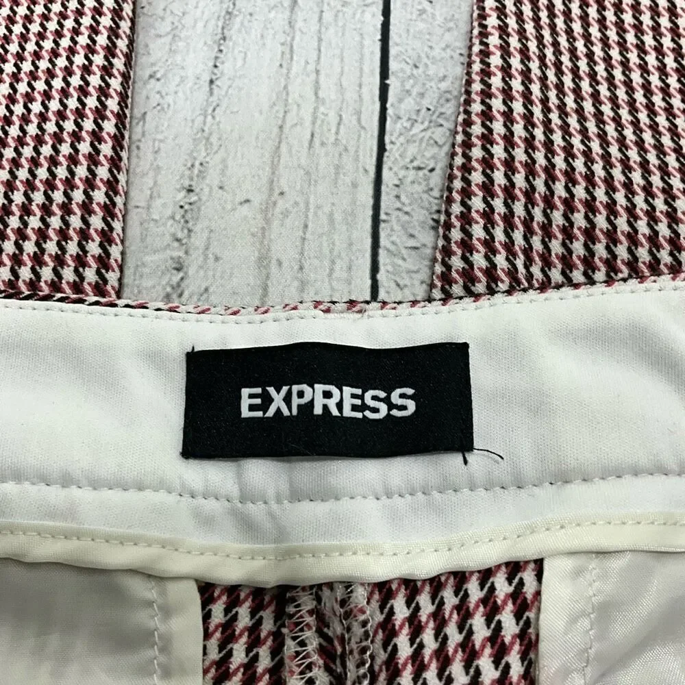 EXPRESS Columnist Ankle Mid Rise Dress Pants - Picture 4 of 5